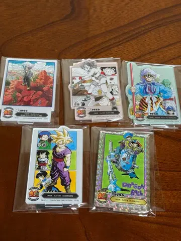 제일복권 드래곤볼 ACLLECT 5종 세트