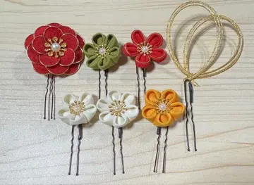 후리소데 머리 장식 츠마미자이쿠