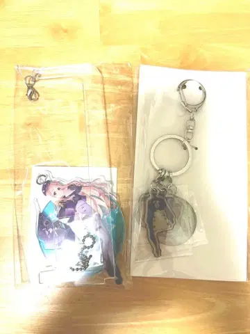 Nornis 마치다 치마 3연 메탈 참 아크릴 스탠드 세트