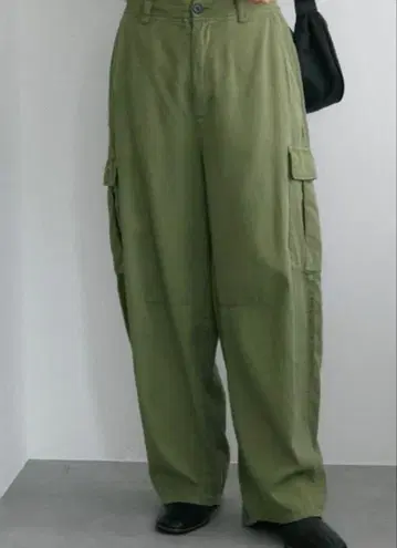 퓨어세신 커브 실루엣 카고 팬츠 택 없음 미사용 새상품