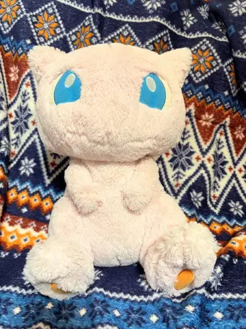 포켓몬 센터 오리지널 커다란 폭신폭신 봉제 인형 뮤우