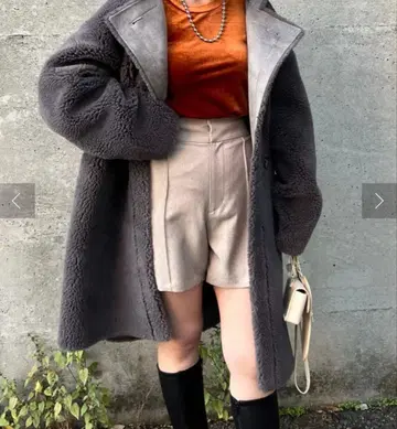 [ Ciaopanic ] 리버서블 페이크 보아 코트