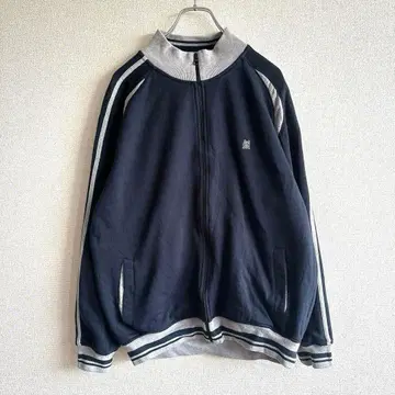 MONTE CARLO 트랙 자켓 원포인트 자수 스트릿 XL