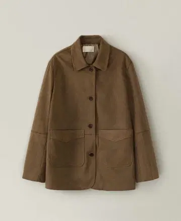 OHOTORO Henry Suede Jacket beige