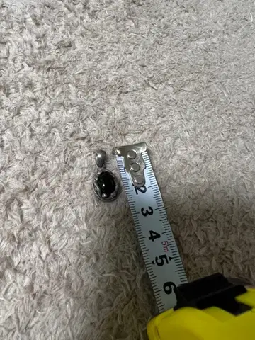 오닉스 블랙 목걸이 탑