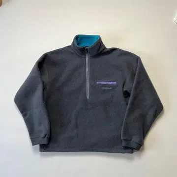 올드 몽벨 플리스 풀오버 L 하프 지퍼 vintage