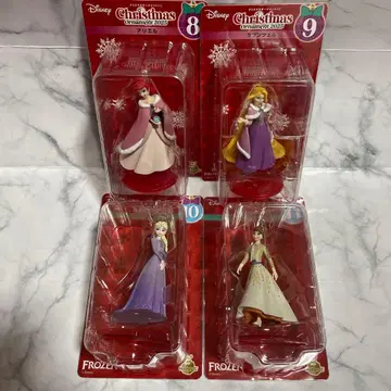 디즈니 해피 복권 오너먼트 아리엘 라푼젤 엘사 안나