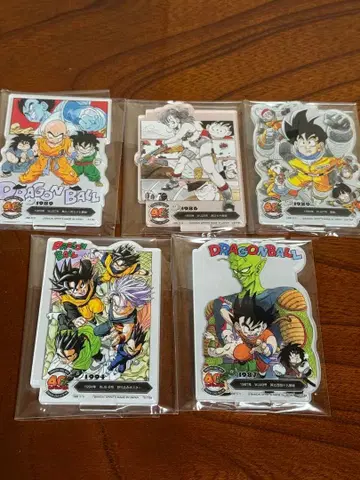 제일복권 드래곤볼 ACLLECT 5종 세트