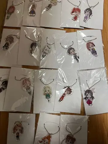 세가 럭키 쿠지 온라인 [ 신 사쿠라 대전 ] SD 캐릭터 아크릴 키링