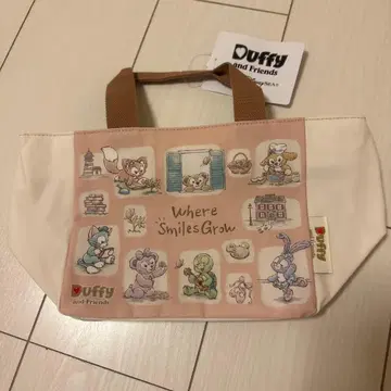 더피&프렌즈 Where Smiles Grow 토트백