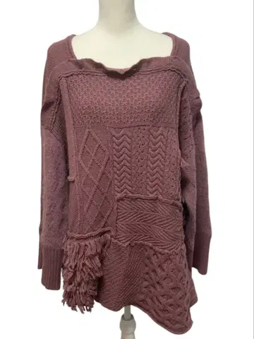 snidel 스나이델 스웨터 상의 오버 사이즈 프리 사이즈 양모