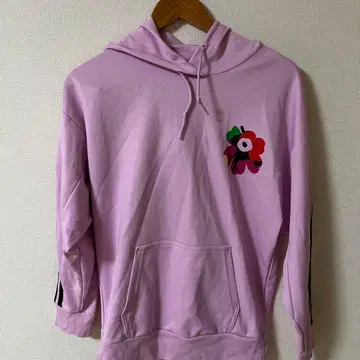 adidas 핑크 마리메꼬 아디다스 후드티 M 사이즈