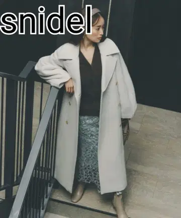 스나이델 더블 코트 아이보리 사이즈 1