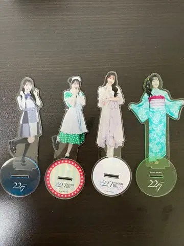 아사오카 마오 아크릴 스탠드 4개 세트