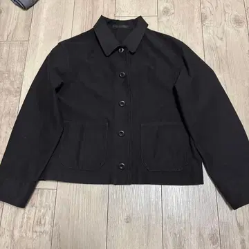 유니클로 UNIQLO 블랙 버튼 달린 자켓 S 사이즈 아우터