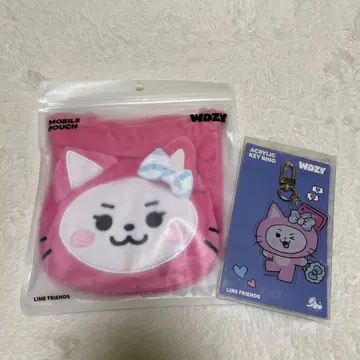 WDZY 모바일 파우치 & 아크릴 키링 세트 ITZY