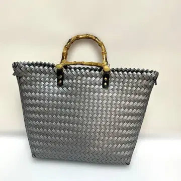 새상품급 그레이의 뜨개질 바스켓백