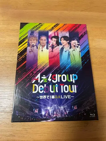 A! group 데뷔 투어 초회한정판 Blu-ray