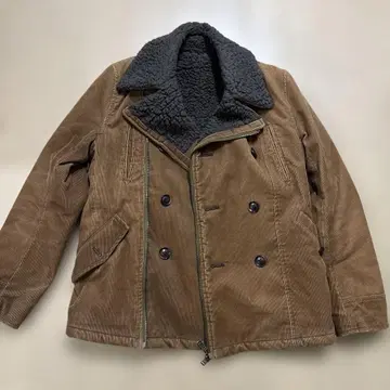 코듀로이 남녀 공용 보아 자켓 브라운 자켓 아우터