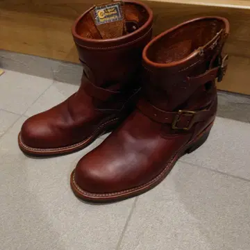 치페와 엔지니어 부츠 코도반 CHIPPEWA