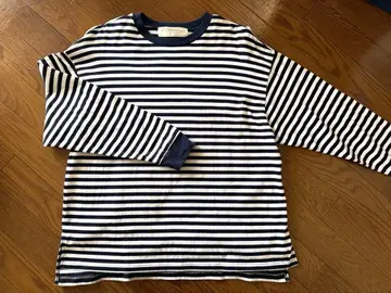 MARMARMAR 보더 티셔츠 T셔츠 네이비 MARcourt