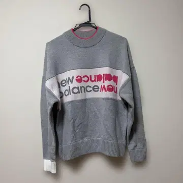 New Balance 스웨터 사이즈 2 그레이