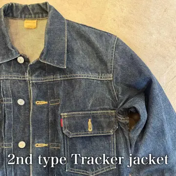 2nd type Tracker jacket 다크 데님