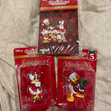 Happy 복권 디즈니 오너먼트 도날드 데이지 박스 포함