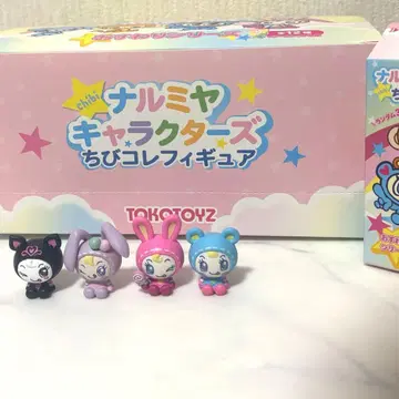 나루미야 캐릭터즈 치비콜레 피규어 4개 세트 메조 피아노