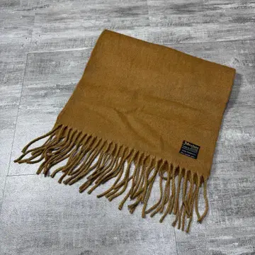 JOHNSTONS 머플러 구아나코 100% 브라운