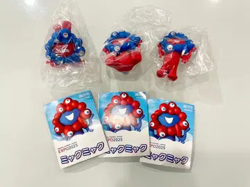 미사용 새상품 [해양당] 먀쿠먀쿠 가챠 리버스 컬러 ver. 3개 세트