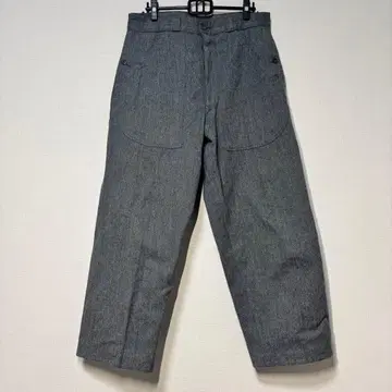 스위스 데님 워크 팬츠 실측치수 34인치 페인터 베이커