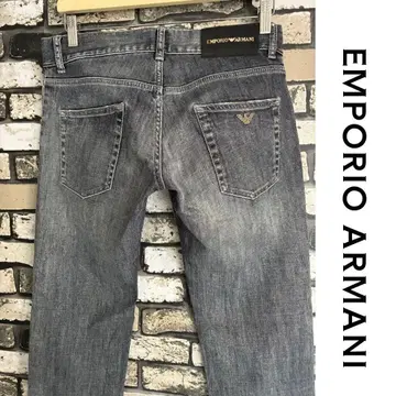 ARMANI 엠포리오 아르마니 데님 청바지 데님 팬츠 청바지