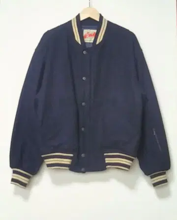 SCOOP BOYS 빈티지 바시티 자켓