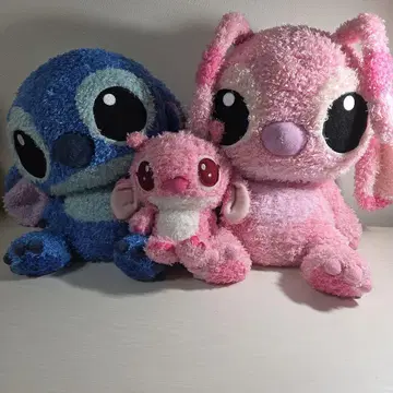 스티치와 엔젤 봉제 인형 세트