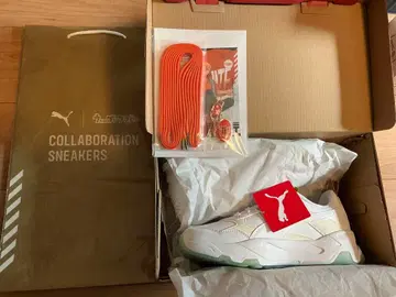 PUMA x 우타프리 콜라보 스니커즈 렌 24.5cm