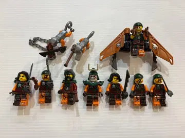 LEGO 닌자고 해적 8체, 원숭이 2체 미니 피규어
