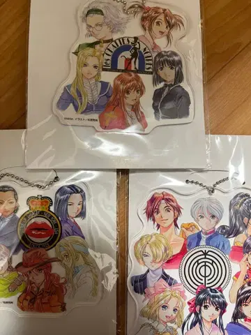 세가 럭키 쿠지 온라인 [ 사쿠라 대전 ] B상 카게키단 아크릴 키링