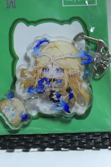 명조 카르테지아 아크릴 키체인 키링