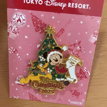[ 미사용 새상품 ] 디즈니 크리스마스 2025 핑 배지