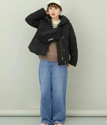 URBAN RESEARCH Sonny Label 숄카라 숏 다운