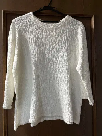 새상품 플랜테이션 plantatio 화이트 긴팔 셔츠 M