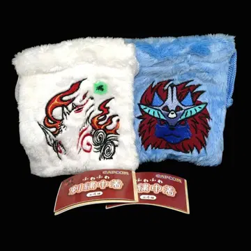 카미오로시 후와후와 자수 복조리 옆얼굴 아마테라스 오키쿠루미