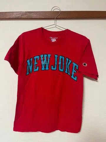 Champion NEW JOKE 티셔츠 빨간색