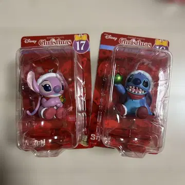 제일복권 디즈니 크리스마스 오너먼트 스티치 엔젤 상자 없음