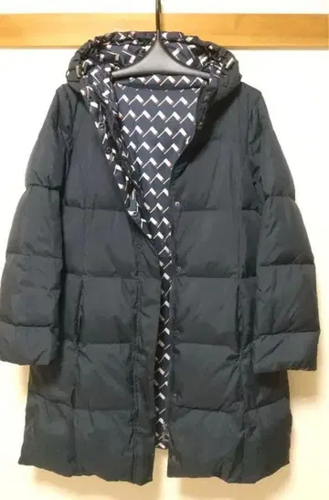 두클라쎄 후드 부착 다운 자켓 L