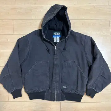 Walls 블랙 워크 자켓