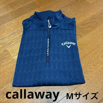 캘러웨이 네이비 집업 긴팔 셔츠 M 사이즈
