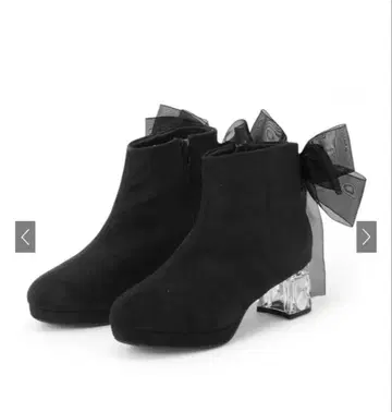 그레일 2way 리본 포함 스웨이드 부츠 숏부츠