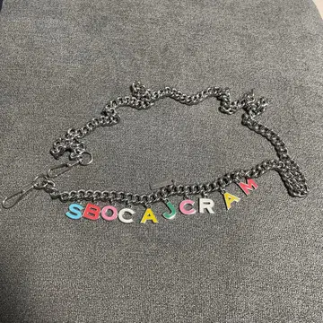 MARC JACOBS 알파벳 체인